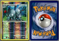 2008 Pokemon, D&P Stormfront, #42/100 Magneton Lv. 40, Reverse Holo Uncommon - Image 1