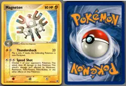 2004 Pokemon, EX Firered & Leafgreen #27/112 Magneton, Rare - Image 1