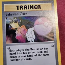 Pokemon WOTC Gym Heroes: Sabrina's Gaze 125/132 - LP - Image 3