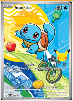 Pokemon TCG First Partner Illustration Collection Series 1 Kanto GEN 1 Starters - Image 1