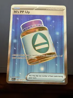 N's PP Up 262/217 Full Art Ultra Rare Pokemon Ascended Heroes ENGLISH NM - Image 1