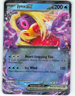 Jynx ex - 124/165 Scarlet & Violet 151 - Pokemon TCG - 2023 - Image 1