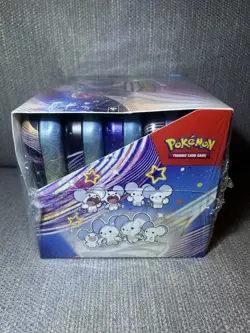 Pokemon TCG Paldean Fates Sealed Mini Tin Display Case (x10 Tins) - Brand New - Image 5