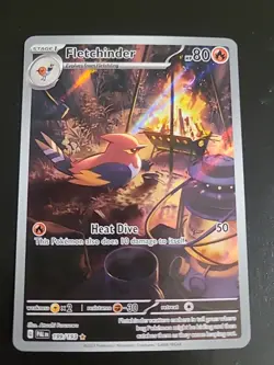 Fletchinder 199/193 Pokemon TCG Illustration Rare - Paldea Evolved NM - Image 1