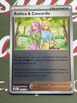 Anthea & Concordia 182/217 Uncommon ME: Ascended Heroes Pokemon Reverse Holo NM - Image 1