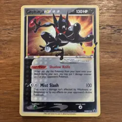 Pokemon TCG Greninja Gold Star SWSH144 25th Celebrations Promo LP - Image 1