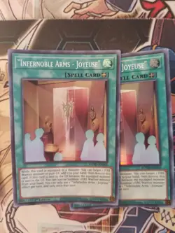 Yu-Gi-Oh! WX Infernoble Arms - Joyeuse - ROTD-EN055 - Super Rare -1st Ed- NEW - Image 1