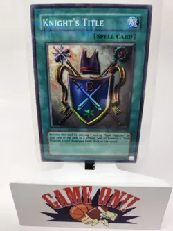 YuGiOh Knight's Title ROD-EN002 Prismatic LP - Image 1