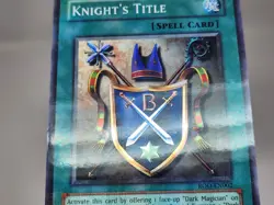 YuGiOh Knight's Title ROD-EN002 Prismatic LP - Image 3