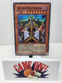 YuGiOh Gravekeeper's Visionary ABPF-EN027 1st Edition Super Rare LP - Image 1