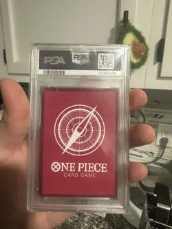 2023 One Piece Japanese OP03 Pillars of Strength Portgas D. Ace Alt Art PSA 10 - Image 2