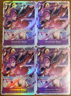Vinsmoke Reiju EB03-031 Extra Booster One Piece Heroines Edition Foil Playset 4x - Image 1