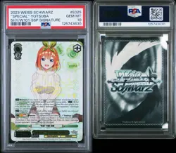 Weiss Schwarz 2023 Special Yotsuba Nakano 5HY/V101-E025SSP SSP SIGNATURE PSA 10 - Image 2