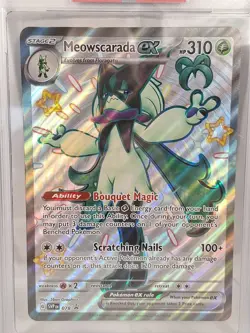 Meowscarada ex 078 Jumbo Cards Holo - Image 2