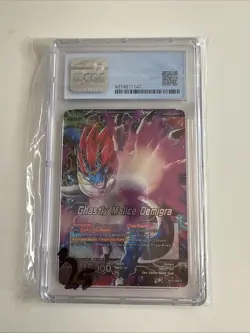 Ghastly Malice Demigra #BT4-098 DBZ Super TCG Card Game CGC 9 - Image 2
