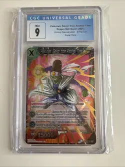 CGC 9 Dragon Ball Super Paikuhan, Savior from Another Time SPR #BT12-124 Card - Image 1