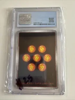 CGC 9 Dragon Ball Super Paikuhan, Savior from Another Time SPR #BT12-124 Card - Image 2