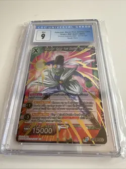 CGC 9 Dragon Ball Super Paikuhan, Savior from Another Time SPR #BT12-124 Card - Image 3