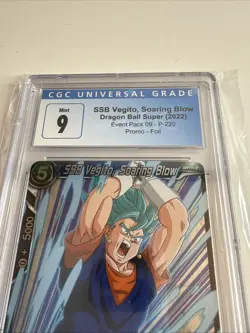 SSB Vegito, Soaring Blow (Event Pack 09) (Alternate Foil) #P-220 TCG Card Game - Image 4