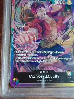 PSA 10 Monkey D. Luffy #P Sealed Battle Vol. 2 One Piece Card Regular 2024 - Image 5