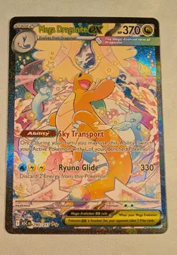 Mega Dragonite EX 290/217 SIR Card Pokemon TCG Ascended Heroes - Image 2
