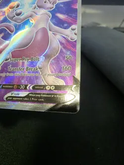 Mewtwo V SWSH229 SWSH: Sword & Shield Promo Cards Holo DMG - Image 3