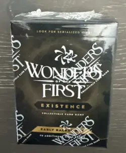 Wonders of the First CCG Kickstarter Early Backer Box 70 Cards SEALED - Image 1