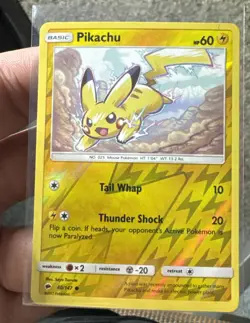 2019 Pikachu Reverse Holo 40/147 Burning Shadows Pokemon TCG Card 317b NM MINT - Image 1