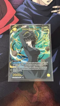 Hellish Blizzard OPM-1-020 U* Union Arena Card English One Punch Man - Image 1