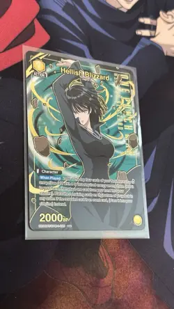 Hellish Blizzard OPM-1-020 U* Union Arena Card English One Punch Man - Image 2