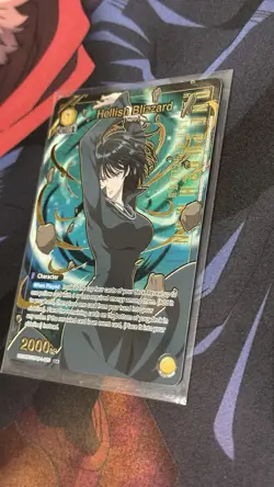 Hellish Blizzard OPM-1-020 U* Union Arena Card English One Punch Man - Image 3