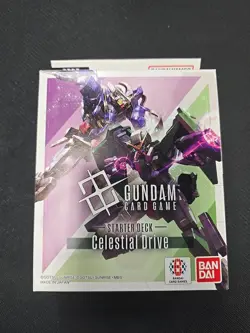 Gundam Card Game Celestial Drive Starter Deck ST07 Sealed ENGLISH - Image 1