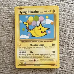 Pokemon Flying Pikachu 110/108 Secret Rare Evolutions Basic Card English 2016 - Image 1