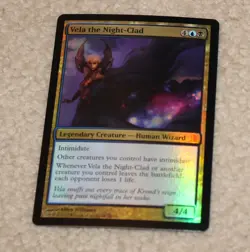 Vela the Night-Clad FOIL Commander's Arsenal Mythic Rare CARD - Image 1