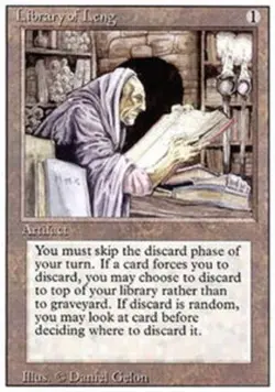 MTG Library of Leng, Light Play, English Revised Edition - Image 1