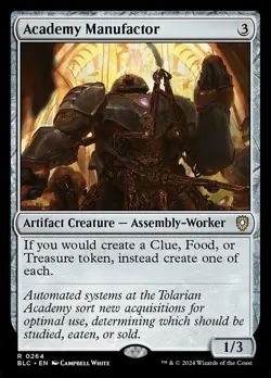 MTG Academy Manufactor, NM-Mint, English Commander: Bloomburrow - Image 1