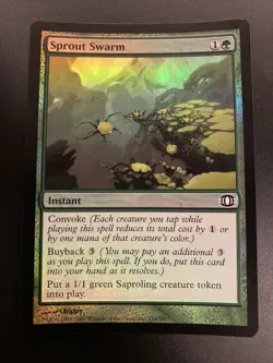 FOIL Sprout Swarm 138/180 MTG Future Sight Set Common NM English - Image 1
