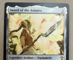 Magic the Gathering MTG - Final Fantasy 7 - Sword of the Animist - 362 - Regular - Image 2