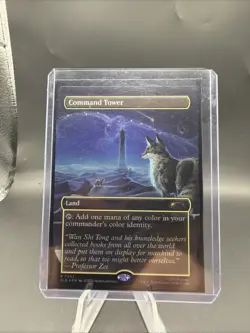 Command Tower (7063) (Rainbow Foil) Secret Lair Drop Foil Magic The Gathering - Image 1