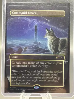 Command Tower (7063) (Rainbow Foil) Secret Lair Drop Foil Magic The Gathering - Image 2