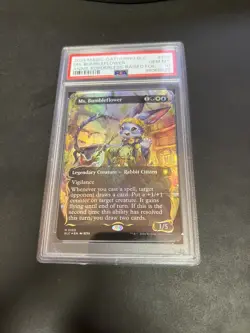 [PSA 10] Ms. Bumbleflower (Borderless) (Raised Foil) Commander: Bloomburrow Foil - Image 1