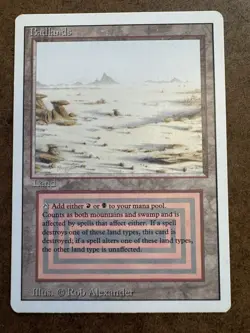 MTG: Revised Edition - Badlands LP - Image 1