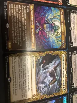 Mtg 66 Mythic Commander Lot Timeless Lotus Zur Dragonhawk Wrenn Grist Vraska - Image 3