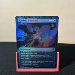 Kindred Discovery Wilds of Eldraine Foil MTG NM BOARDERLESS 22 - Image 1