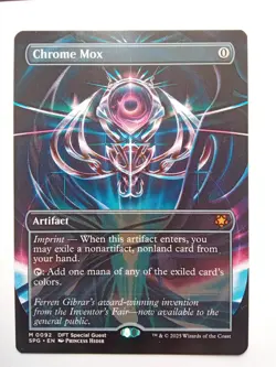 Chrome Mox 92 BORDERLESS Special Guests MTG - Image 1