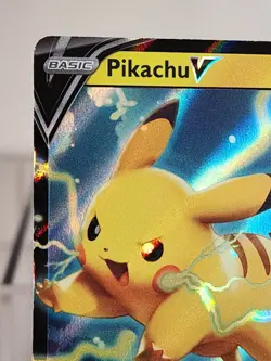 Pokemon TCG Pikachu V SWSH063 Black Star Promo Ultra Rare Near Mint - Image 3