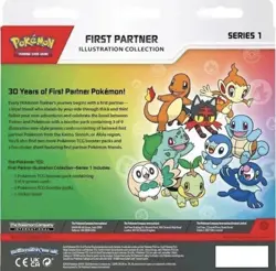 Pokemon TCG First Partner Illustration Collection Series 1 New Sealed X2 - Image 2