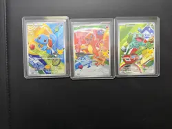 Pokemon TCG First Partner Illustration Collection Series 1 Kanto GEN 1 Starters - Image 1