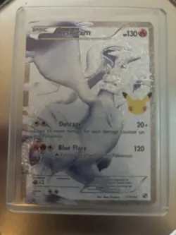 Pokemon Reshiram Full Art Holo Classic Collection Celebrations 113/114 Dragon - Image 1