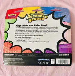 Pokemon TCG Tech Sticker Collection from Ascended Heroes ft Charmander New! - Image 2